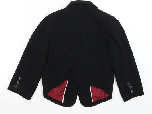 H&M Womens Black Jacket Blazer Size 10