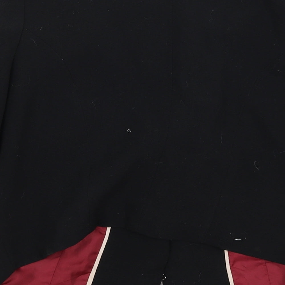 H&M Womens Black Jacket Blazer Size 10