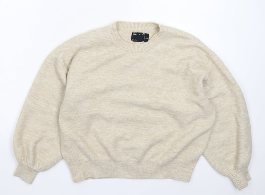 Womens UK Size 8 ASOS Beige Pullover Jumper
