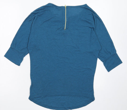 Womens UK Size S Kiabi Blue Pullover Jumper