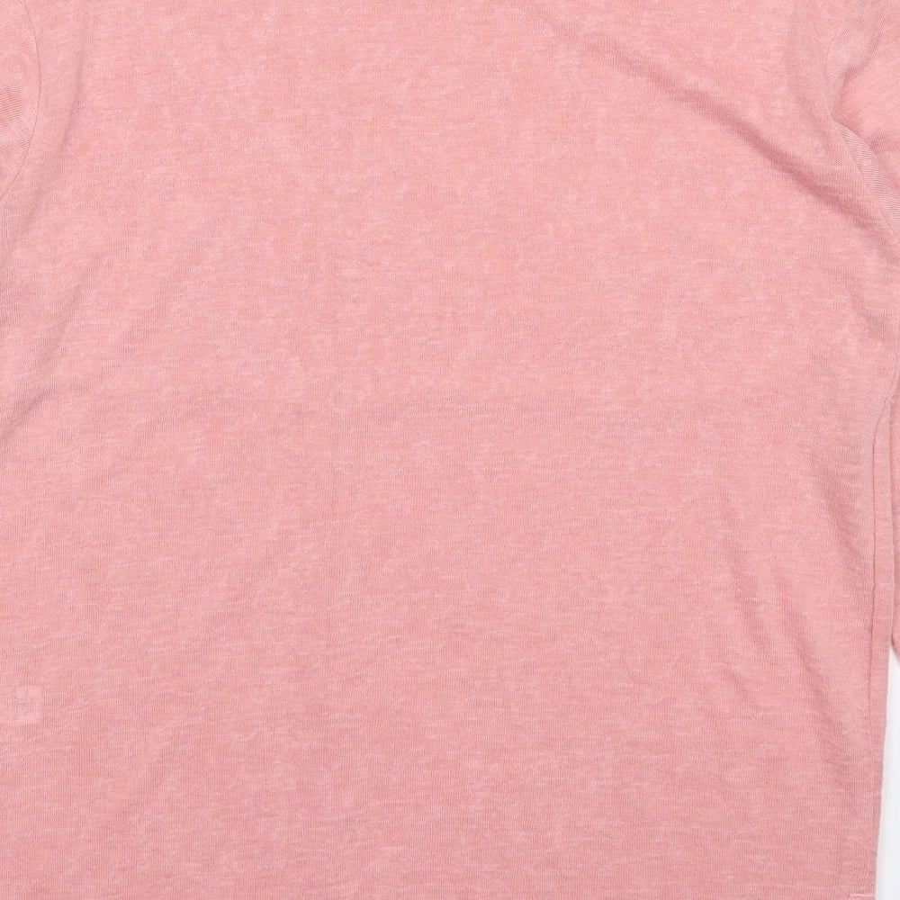 George Womens Pink Knit Pullover Jumper Size 12