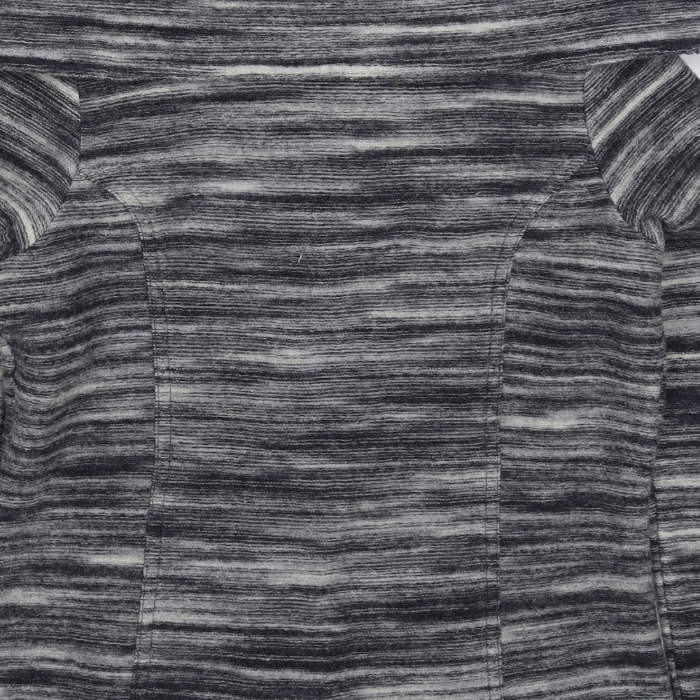Womens UK Size 12 Principles Grey Cardigan Jumper