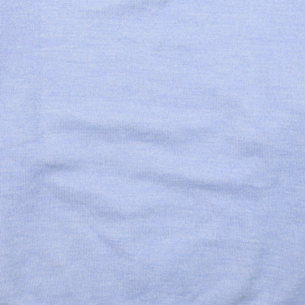 Womens UK Size L Wolsey Blue Pullover Jumper