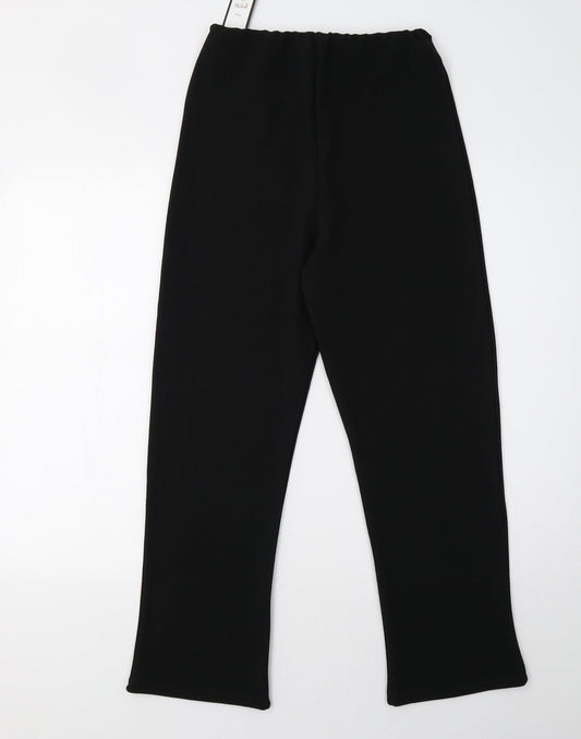 mic Womens Black Trousers Size M L27 in