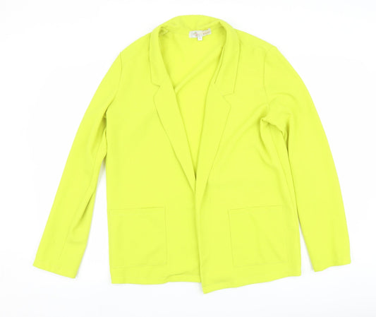 Additional front view of Cameo Rose women’s yellow jacket, size UK 12