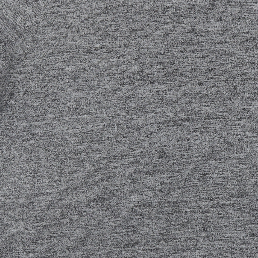 Womens UK Size L Preworn Grey Pullover Jumper