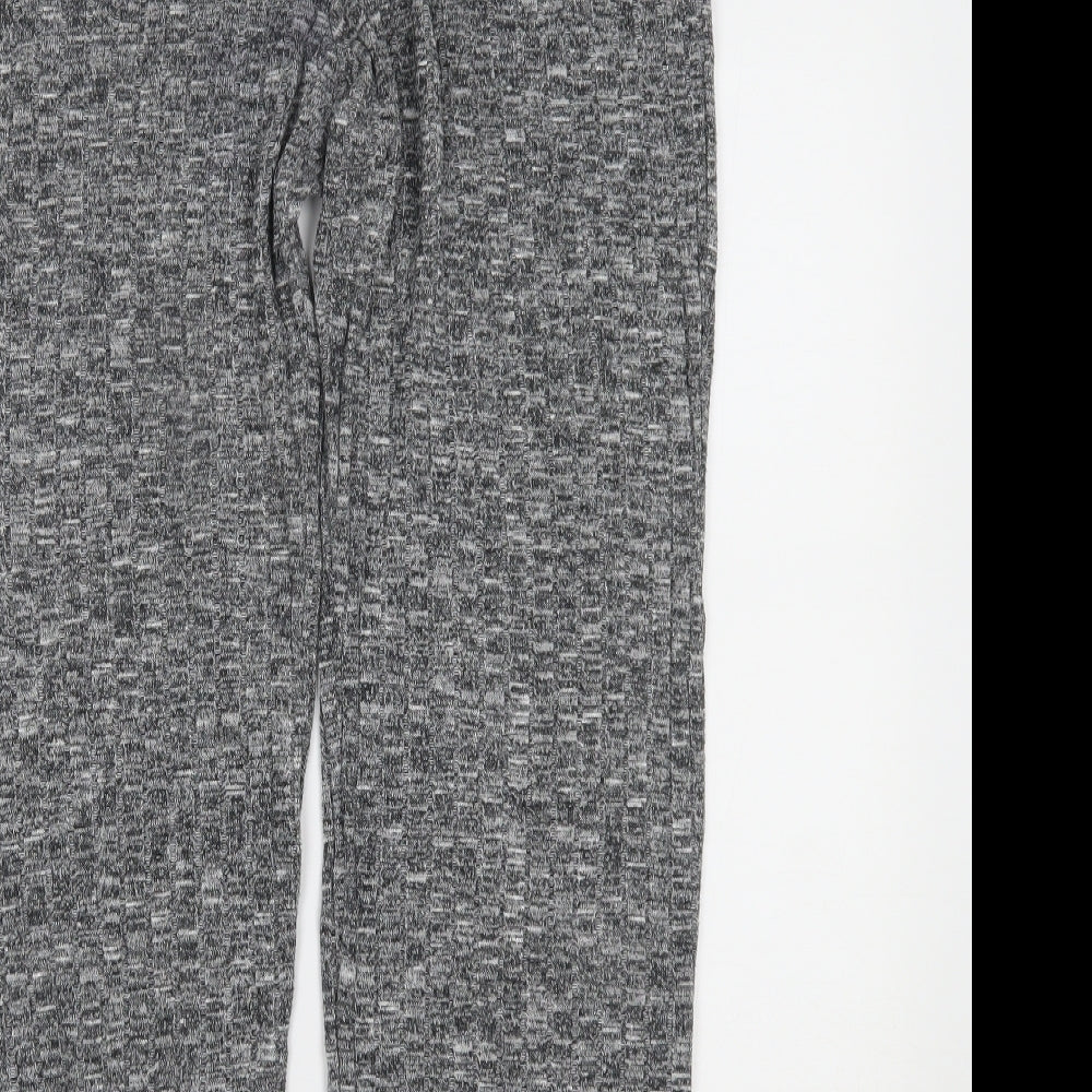 Womens UK Size 12 Misspap Regular Fit Grey Trousers