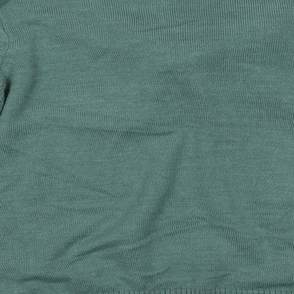 EWM Womens Green Basic Blouse Size S