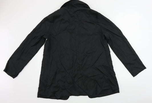 Preworn Womens Black Jacket Blazer Size XL