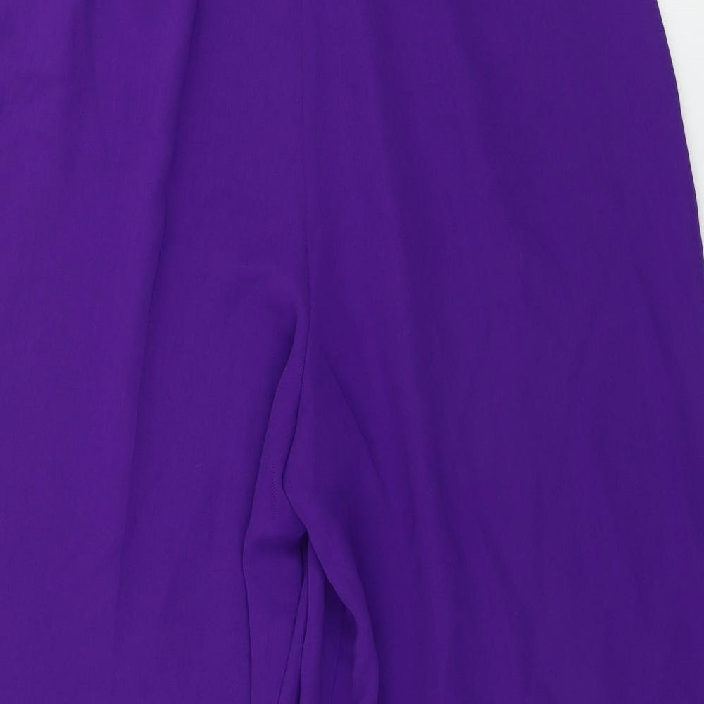 Womens UK Size 30 in Bravado Regular Fit Purple Trousers