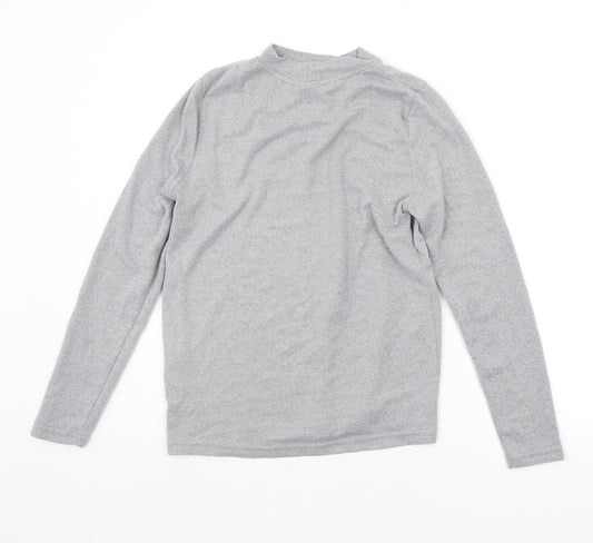 Womens UK Size XS Noisy may Grey Pullover Jumper