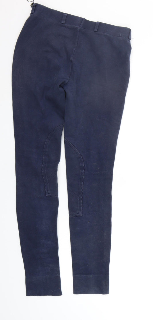 Womens UK Size 10 Dublin Regular Fit Jegging Blue Trousers