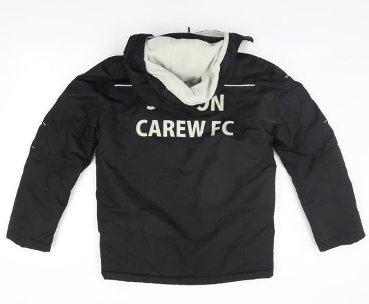 Mens UK Size 2XS Errea Black Jacket
