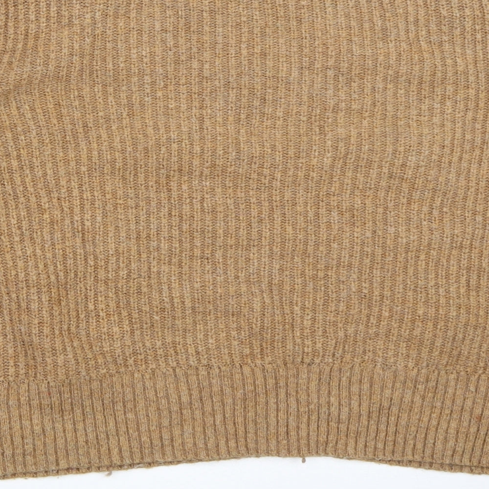 Womens UK Size M H&M Beige Pullover Jumper