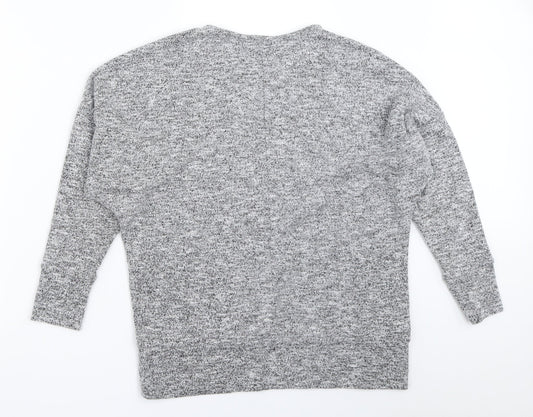 Womens UK Size 8 Dorothy Perkins Grey Pullover Jumper