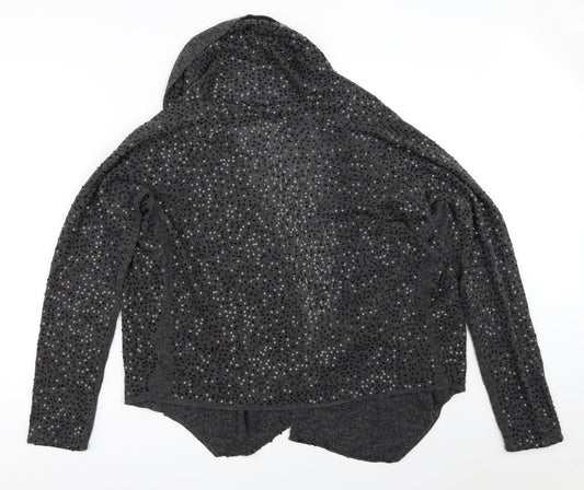 Cassis Womens Grey Cardigan Jumper Size L