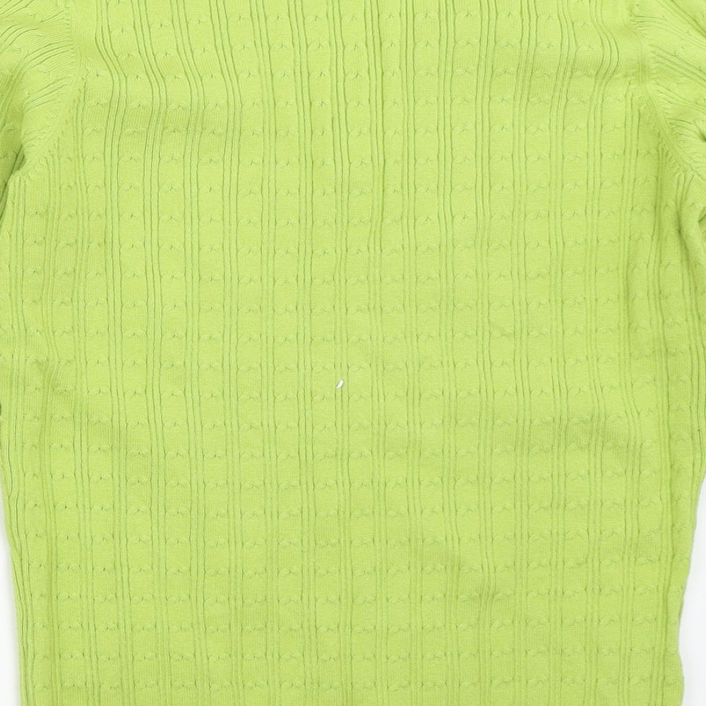 Country Casuals Womens Green Pullover Jumper Size S