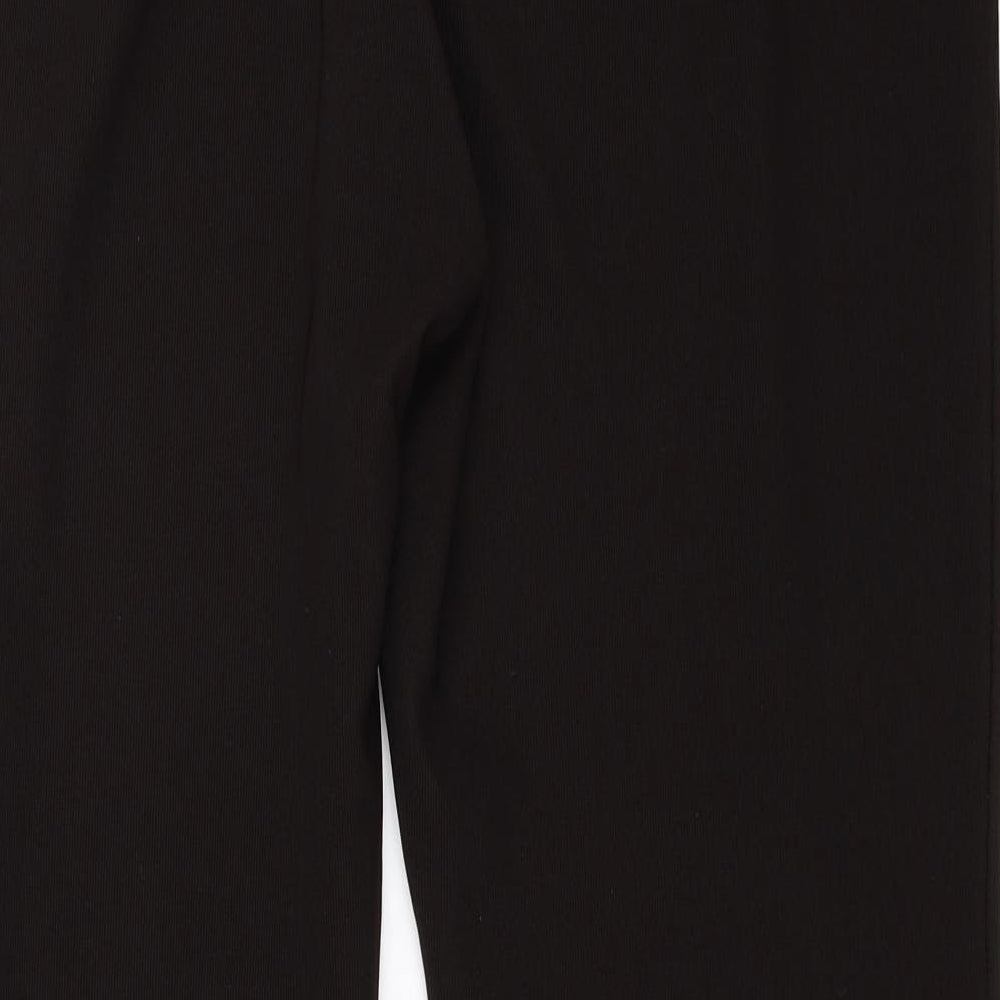 Womens UK Size 20 Preworn Regular Fit Brown Trousers