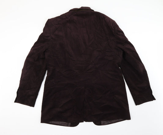 Mens UK Size Marks and Spencer Purple Jacket