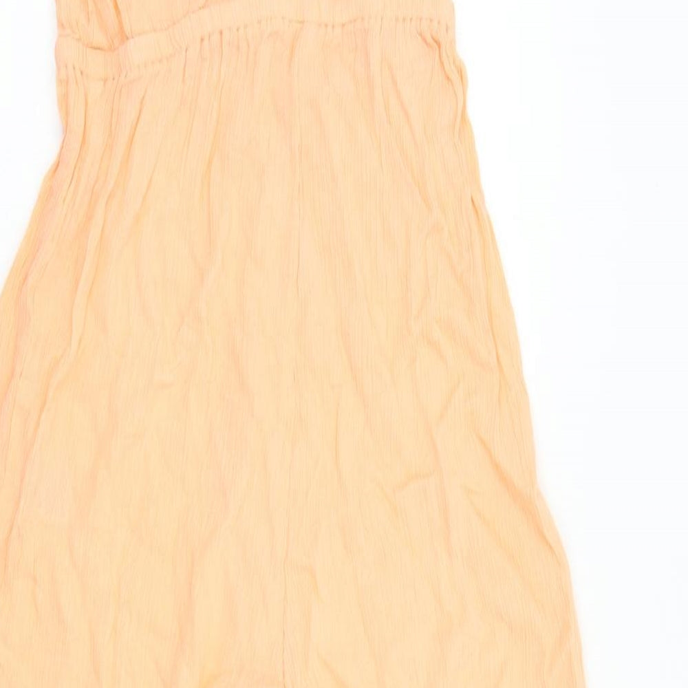 Womens UK Size 8 ASOS One-Piece Orange Jumpsuit