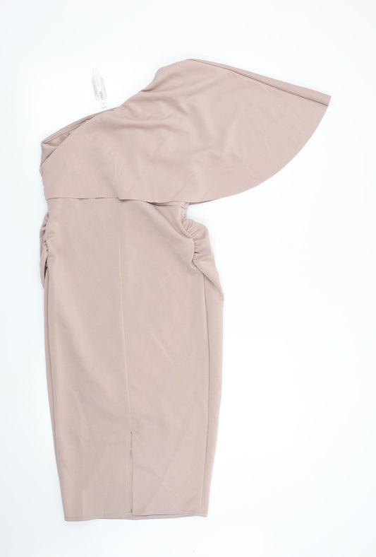 ASOS Womens Pink Bodycon Size 8