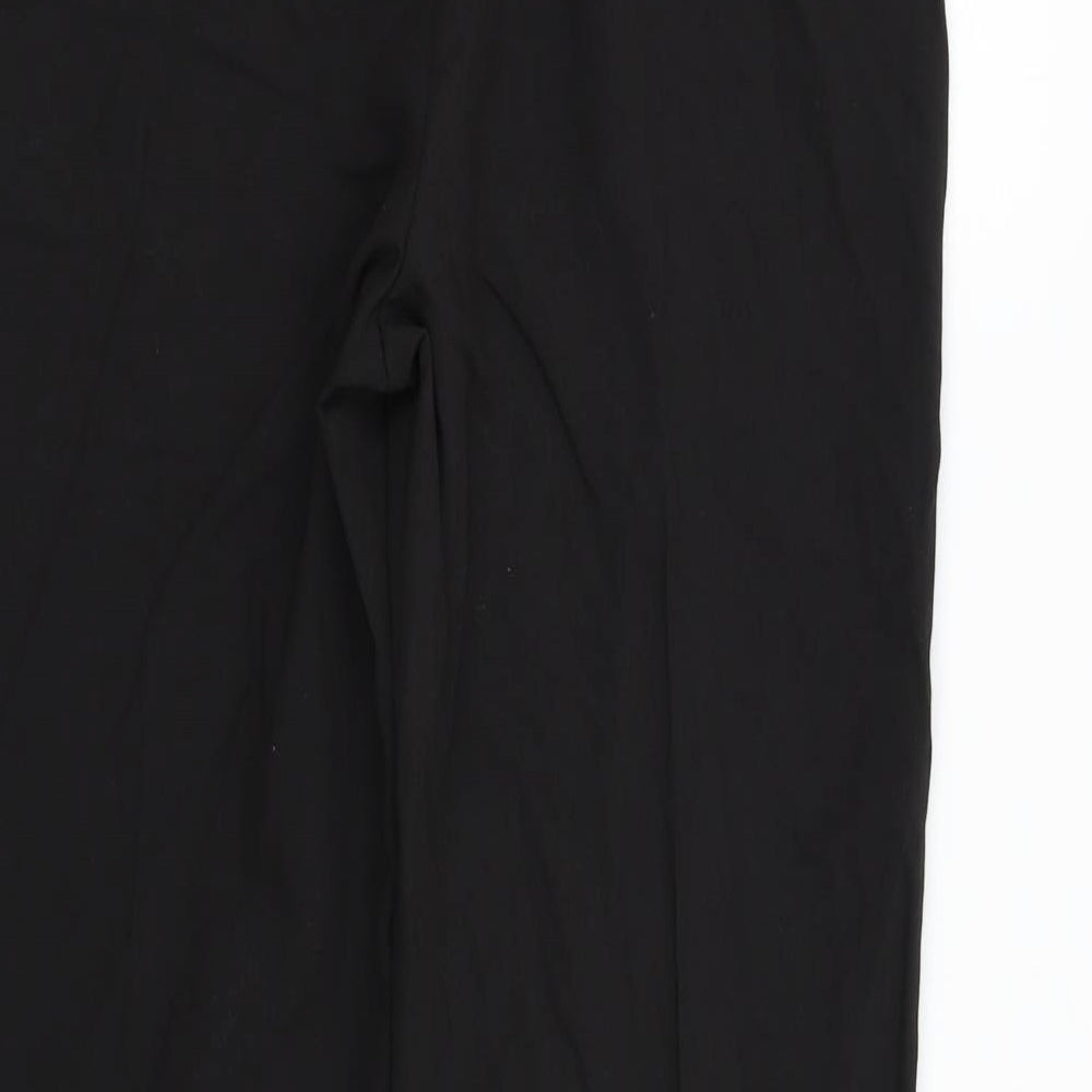 Womens UK Size 10 Bravado Regular Fit Black Trousers
