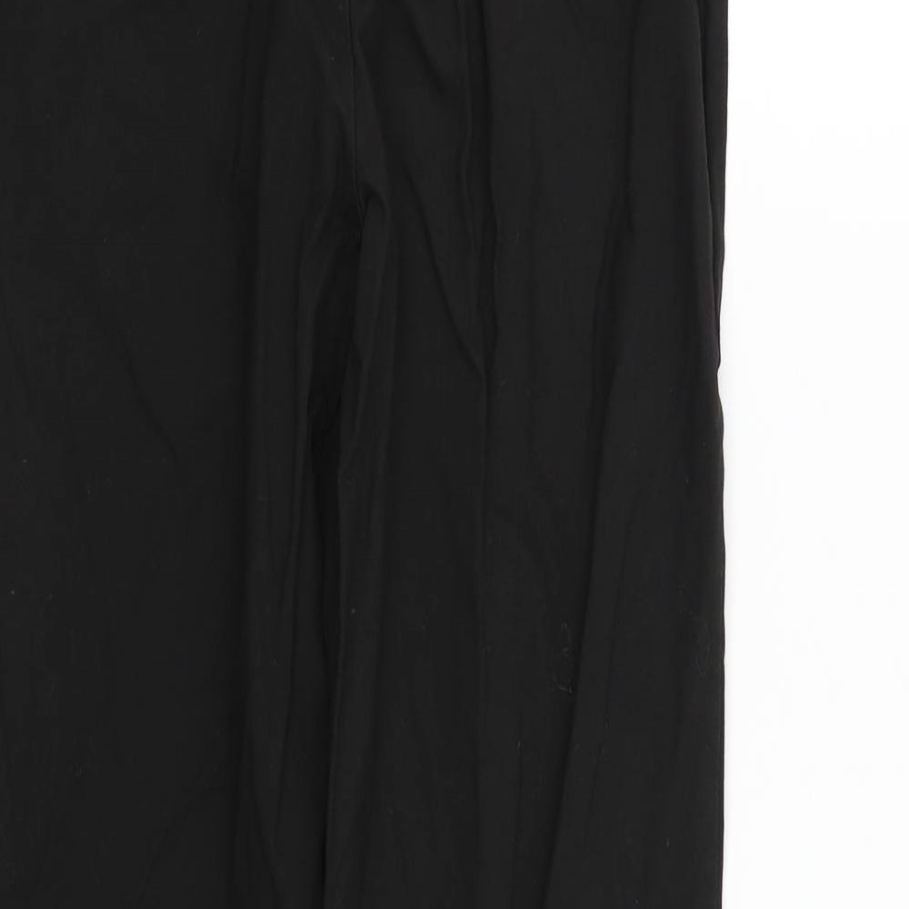 Brand and care label for Incorporate women’s black trousers, size UK 8, 30-inch leg