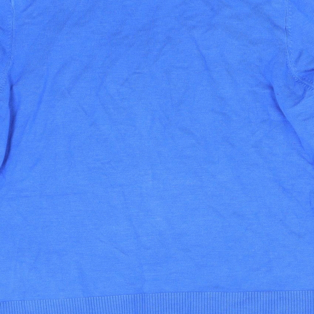 Kaleidoscope Womens Blue Pullover Jumper Size 18