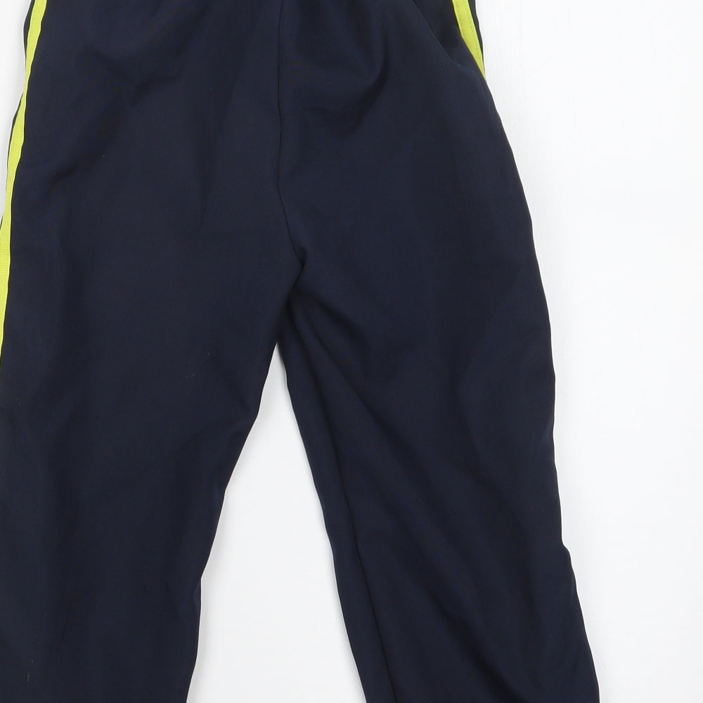 Brand and care label for CHRISTYS boys’ blue trousers, size 4-5, years - fancy dress