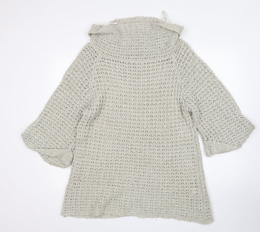 Womens UK Size 14 Atmosphere Grey Pullover Jumper