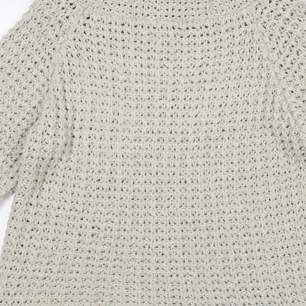 Womens UK Size 14 Atmosphere Grey Pullover Jumper