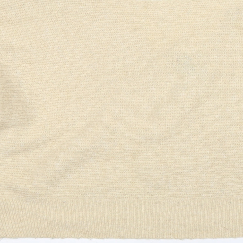 H&M Womens Beige Pullover Jumper Size M