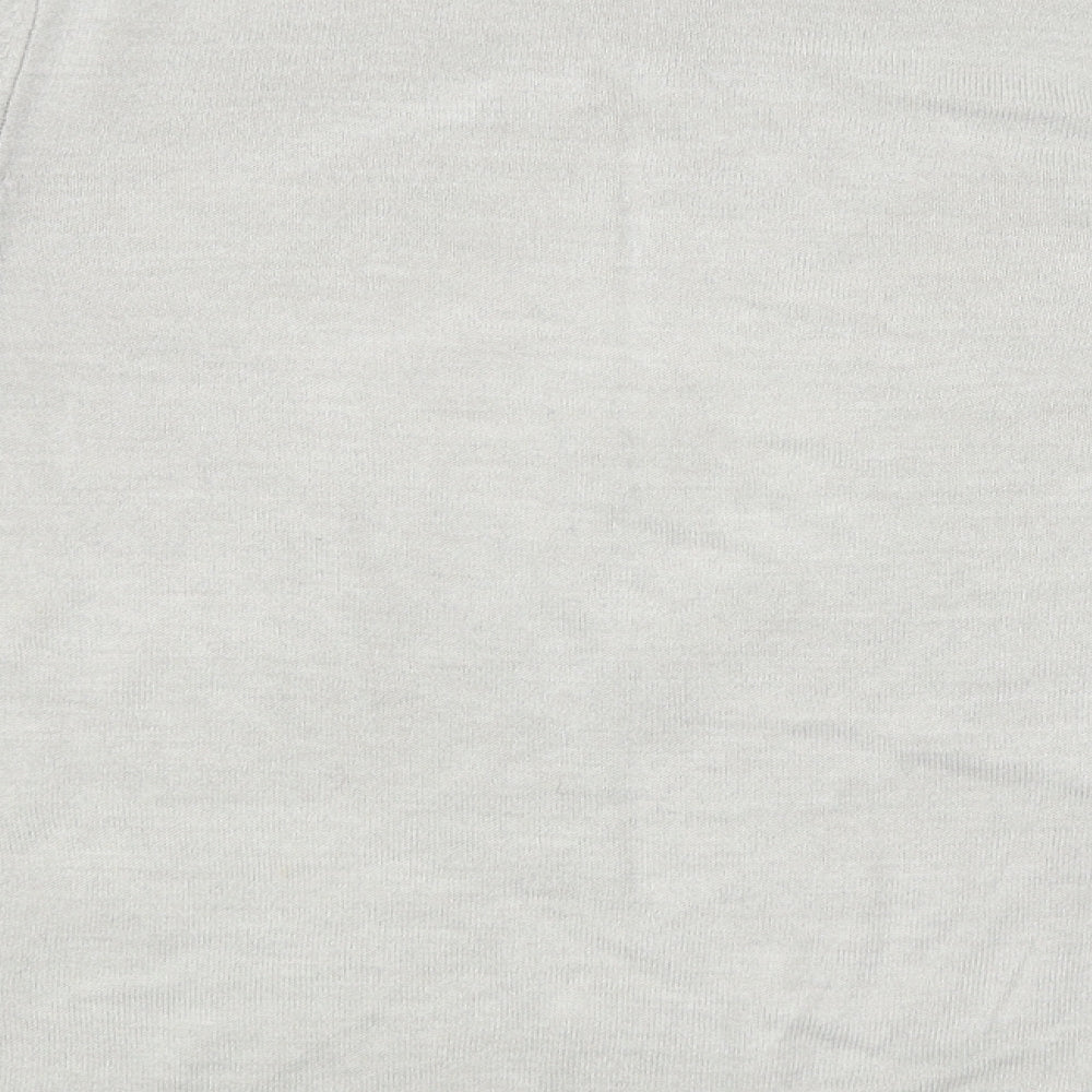 Womens UK Size 10 M&S Grey Pullover Jumper