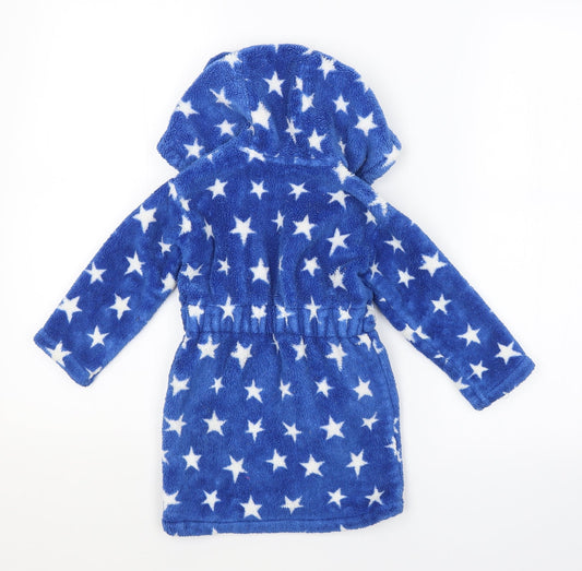 George Baby Blue Argyle/Diamond Robe Size 12-18 Months - MICKEY MOUSE