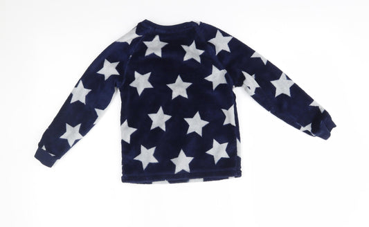 George Boys Blue Pullover Jumper Size 5-6 Years
