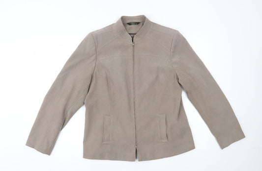 Womens UK Size 16 BM Beige Jacket