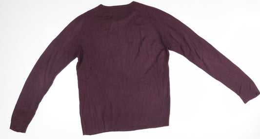 urban spirit Mens Red Pullover Jumper Size M