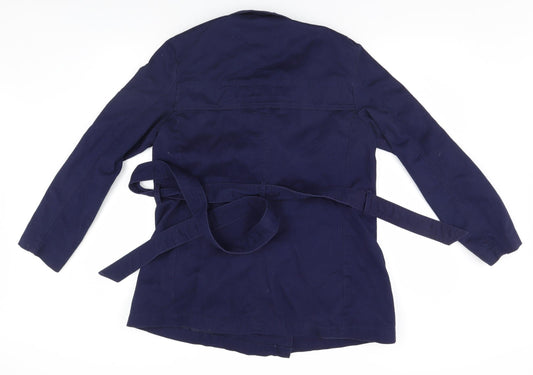 Gap Womens Blue Jacket Blazer Size M