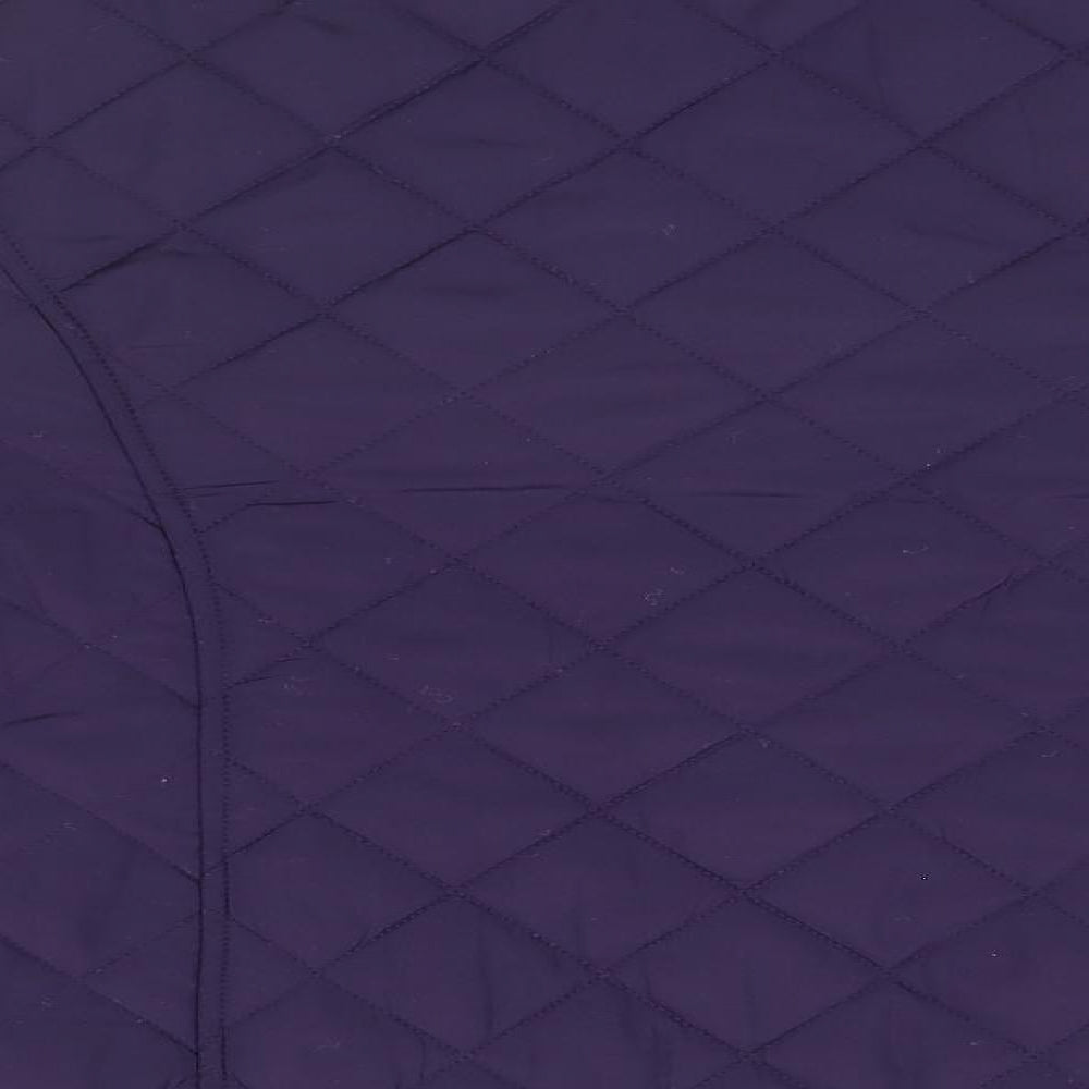 DASH Womens Blue Full Zip Jumper Size 12