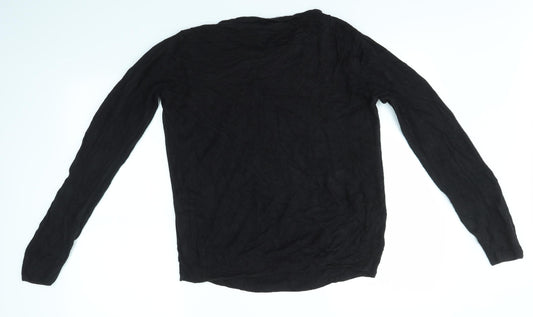 URBAN SPIRIT Womens Black Pullover Jumper Size M