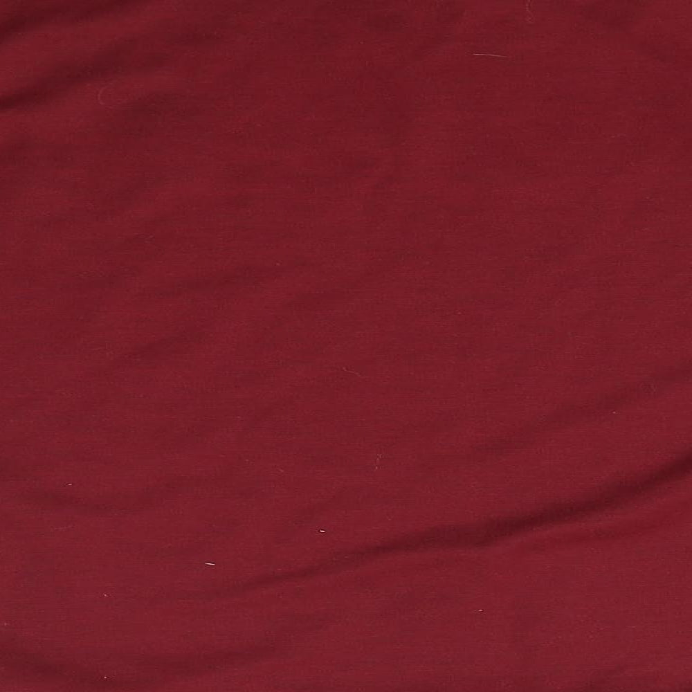 Womens UK Size M Preworn Red Pullover Jumper
