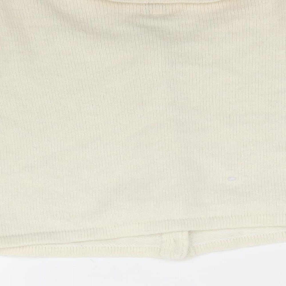 Womens UK Size 16 Matalan Ivory Cardigan Jumper