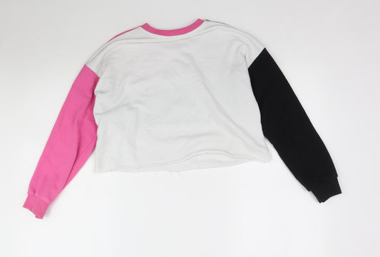 George Girls Multicoloured Pullover Sweatshirt Size 10-11 Years - NYC