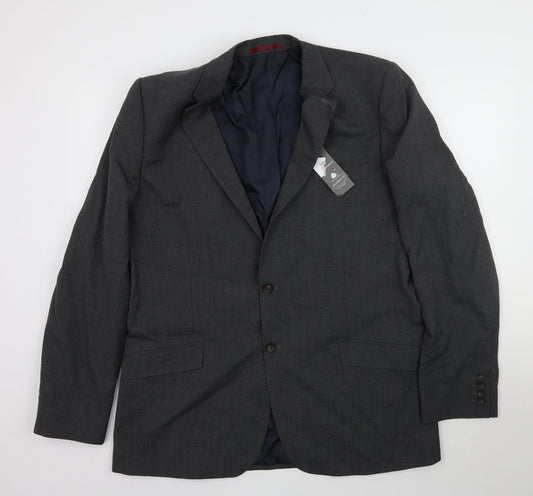 Womens UK Size 46 Marks and Spencer Tall Grey Suit Jacket