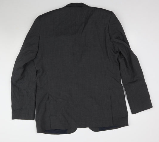 Marks and Spencer Womens Grey Jacket Suit Jacket Size 46