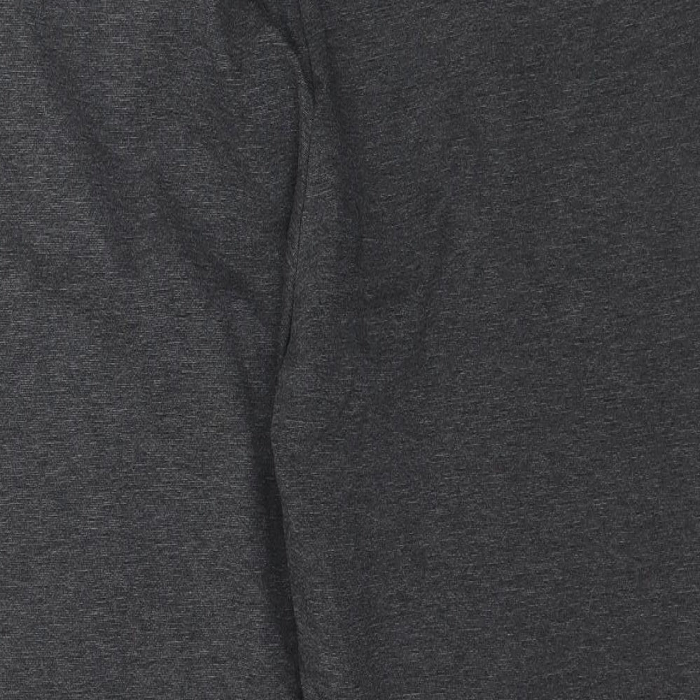 Womens UK Size L Preworn Regular Fit Grey Trousers