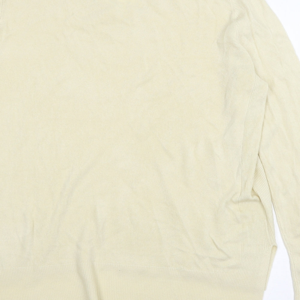 Primark Womens Beige Knit Pullover Jumper Size 12