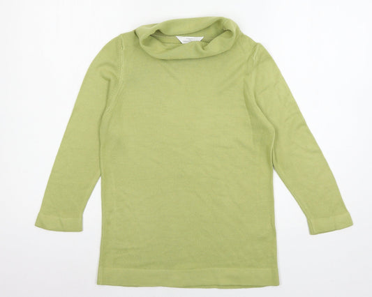 Womens UK Size 8 St Michael Green Pullover Jumper