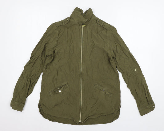 Womens UK Size 6 River Island Green Jacket