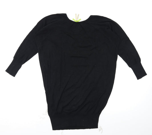 Womens UK Size XS NEXT Black Pullover Jumper